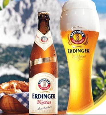 德国原装进口啤酒-艾丁格小麦白啤500ml一瓶 6组合 优价