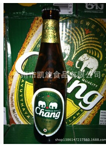 泰国大象啤酒 泰象牌Chang Beer 330ML*24瓶 整箱批发
